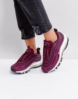 Бордовые кроссовки Nike Air Max 97 Premium | ASOS