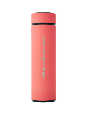 Born Living Yoga - 365 Bottle 2.0 - Flasche für den Alltag in Sunset-Koralle-Rosa