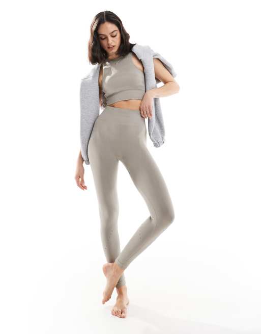 Born Living Yoga – Alana – Nahtlose Leggings in Fungi