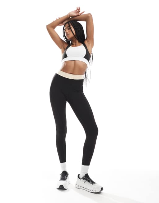 Born Living Yoga - Fiorella - Legging in zwart/stone