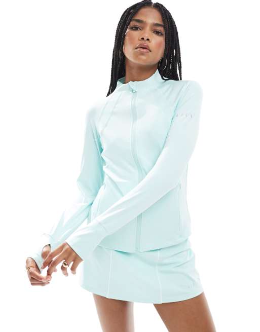 Born Living Yoga – Flippo – Performance-Jacke in Wave-Blau