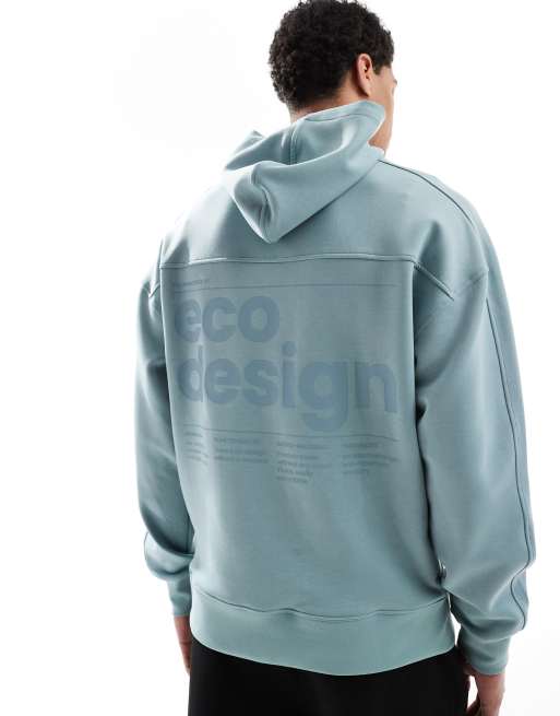 Born Living Yoga – Halong – Kapuzenpullover in Nebelgrau