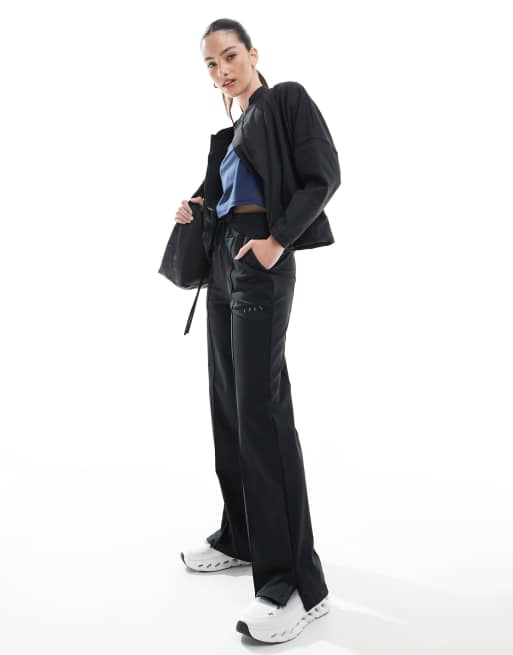 Born Living Yoga - Leila - Pantaloni confortevoli dritti neri