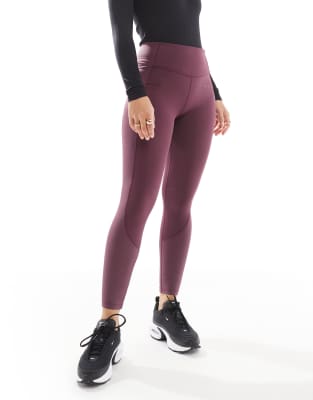 Born Living Yoga - Luana - Leggings in der Farbe Rote Beete