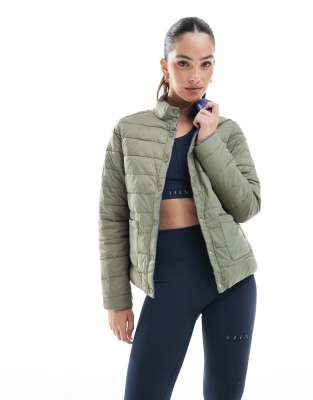 Born Living Yoga - Lyra - Veste réversible - Vert camouflage/bleu-Multicolore