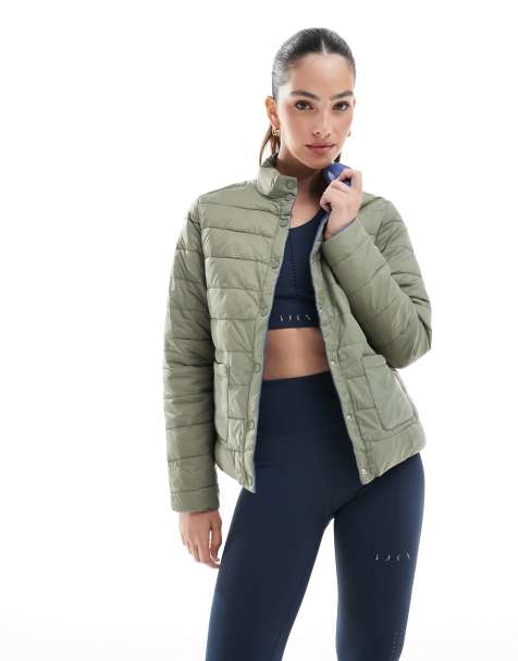 Born Living Yoga – Lyra – Wendejacke in Camuflaje/Zukunftsblau - view 1