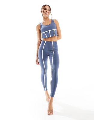 Born Living Yoga - Navani - Leggings in Dunkelblau