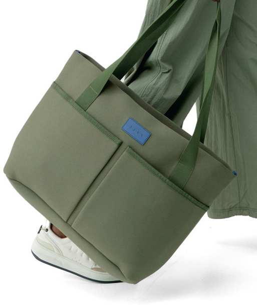 Born Living Yoga - Nest - Borsa shopping elegante verde mimetico/blu futuro