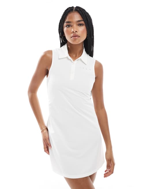 Born Living Yoga - Retro - Vestito stile tennis elegante bianco