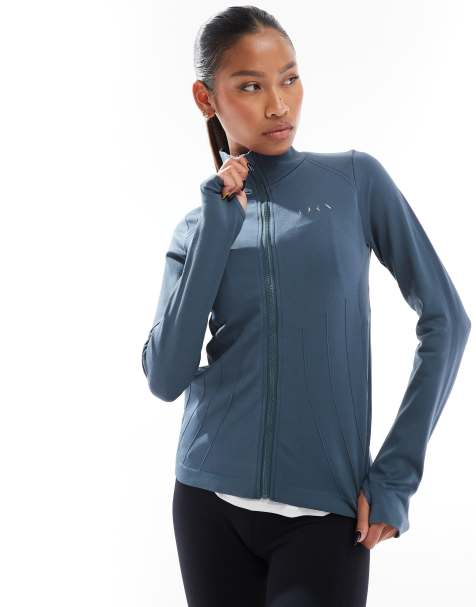 Born Living Yoga - Sora - Veste sans coutures - Ardoise - view 1