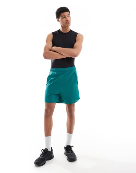 Born Living Yoga - Souss - Sport short in biscay groen - view 1