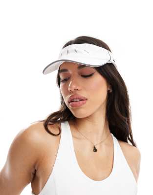 Born Living Yoga - Visor in Weiß mit Logo vorne