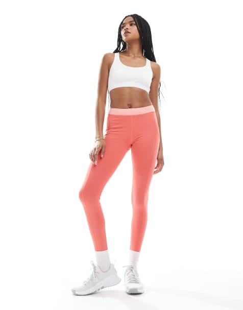 Born Living Yoga - Xenia - Leggings color ghiacciolo alla fragola/corallo - view 1