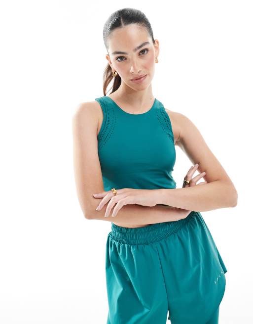 Born Living Yoga - Zenda - Soutien-gorge maintien élevé - Vert Biscaye