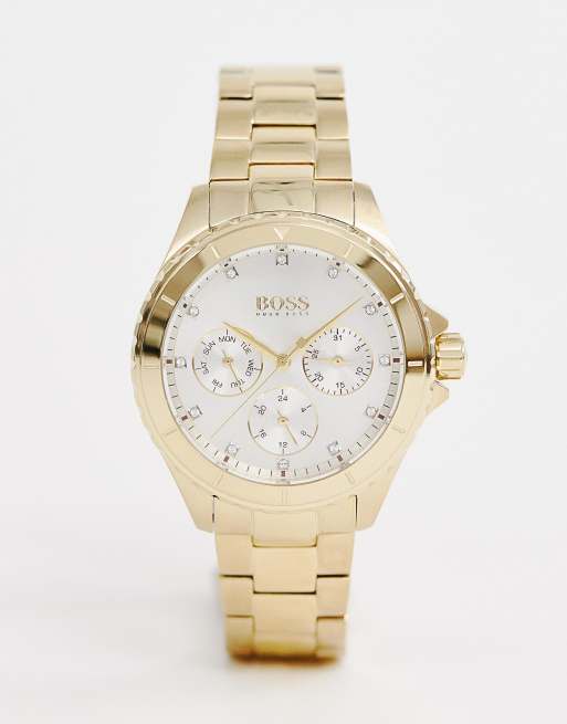 BOSS 1502445 Premiere bracelet watch in gold