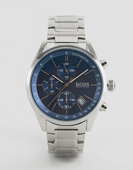 BOSS 1513478 Grand Prix bracelet watch | ASOS