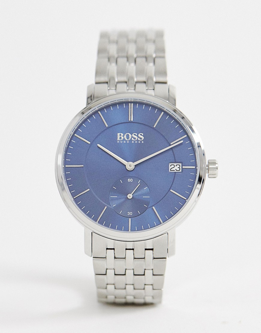 BOSS - 1513642 Corporal - Horloge-Zilver