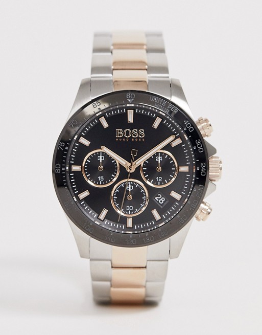 BOSS 1513757 Hero Sport Lux bracelet watch | ASOS