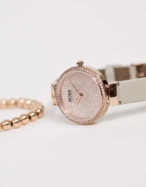 BOSS 1570094 Celebration watch and bracelet gift set