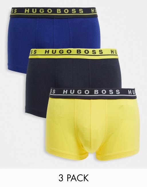 Hugo boss 2025 3 pack yellow