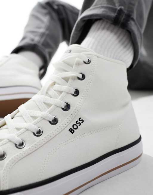 Hugo boss clearance plimsolls