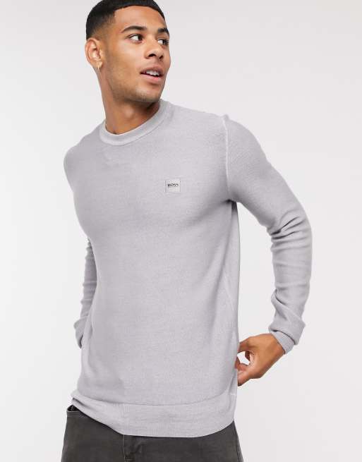 Grey hot sale boss jumper