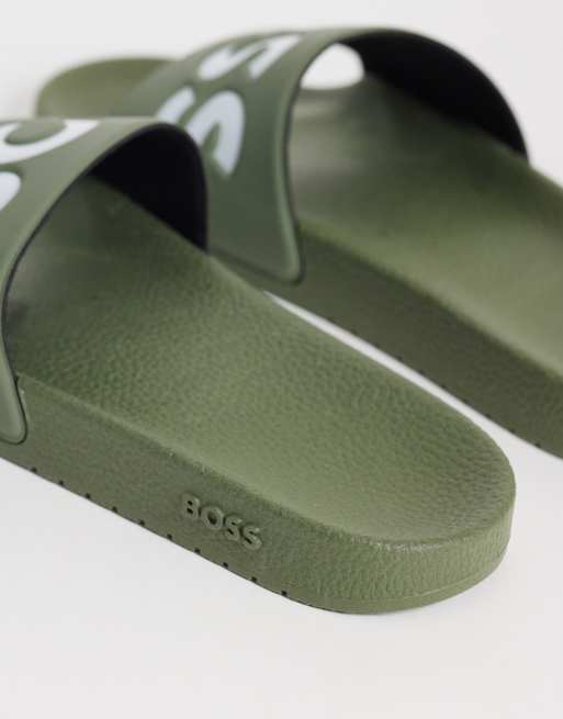 Boss - Aryeh - Sliders kaki, 3 di 4