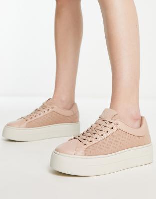 BOSS - Ashlee Tenn - Sneaker in Rosa