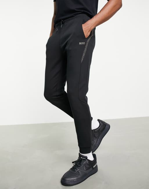 BOSS Athleisure - Hadiko 2 Pixel - Sorte joggingbukser