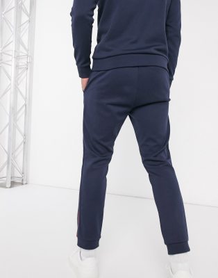 boss hadiko track pants navy