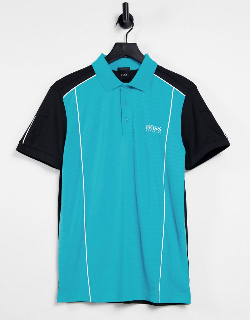 BOSS Athleisure - Paddy 7 - Poloshirt-Blauw