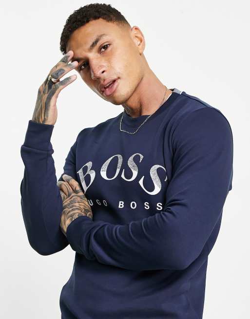 Boss athleisure on sale salbo sweatshirt