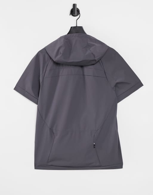 BOSS Athleisure - Swoody - Sweater met capuchon en korte mouwen, 2 van 4