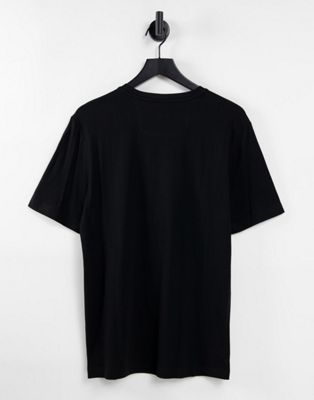 T-shirts et débardeurs BOSS - Athleisure Tee 1 - T-shirt à gros logo - Noir