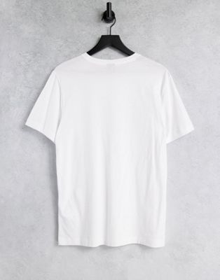Nouveau BOSS Athleisure - Tee 3 - T-shirt à grand logo - Blanc