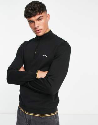 boss quarter zip jumper