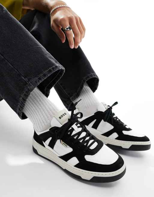 BOSS - Baltimore Tenn - Baskets - Noir et blanc