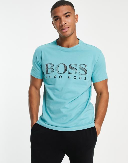 Hugo boss turquoise clearance t shirt