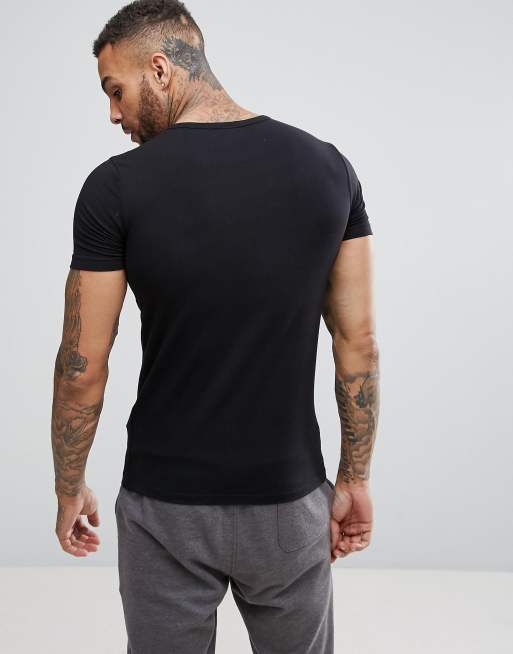 HUGO - Two-pack of slim-fit T-shirts in stretch cotton