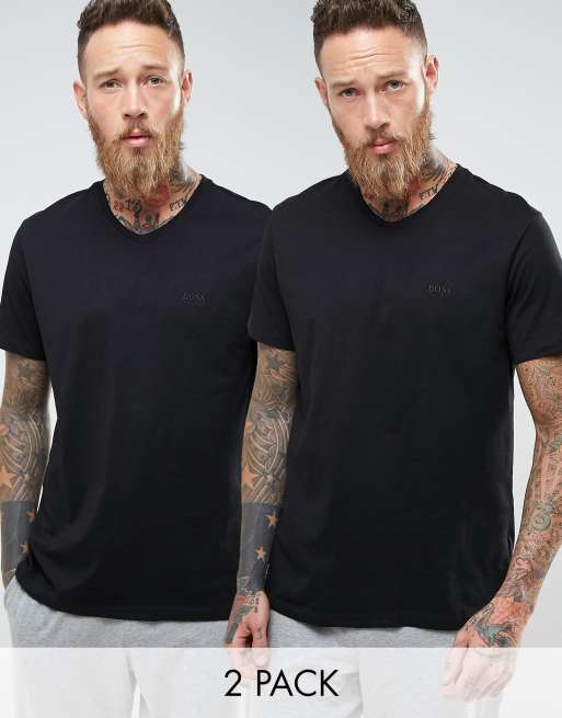 Hugo boss 2 on sale pack t shirt