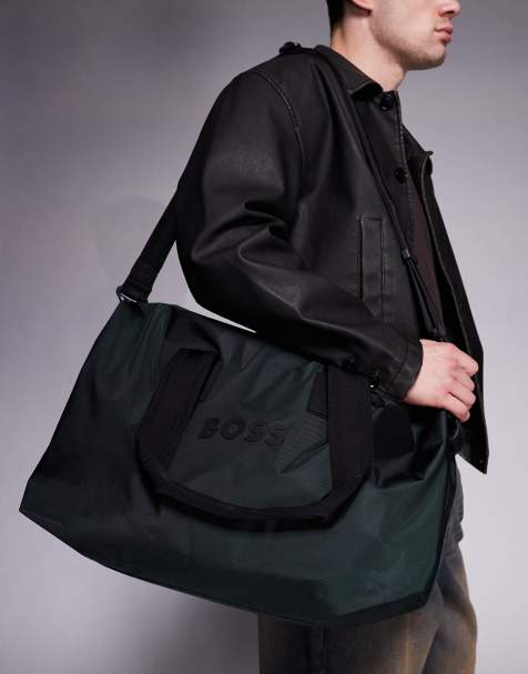 BOSS Black - Catch 3.0 - Borsone verde scuro - view 1