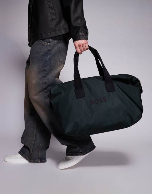 BOSS Black – Catch 3.0 – Mörkgrön bag, 4 av 4