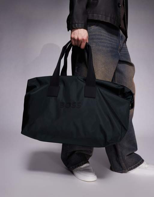 BOSS Black - Catch 3.0 - Mørkegrøn hold-all-taske, 2 af 4