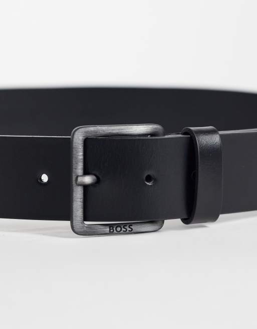 BOSS Black Jeeko läderskärp i svart, 2 av 3