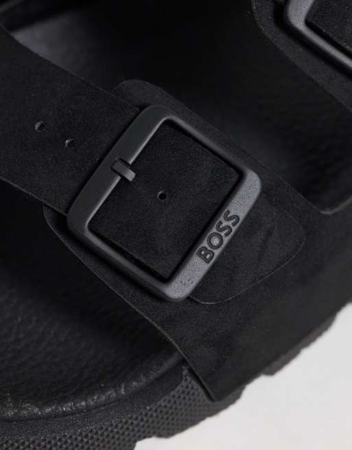 BOSS – Black – Sandalen in Schwarz, 3 von 4