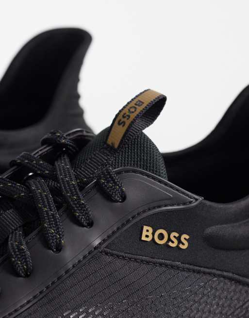 BOSS Black – Titanium Evo – Czarne buty sportowe, 4 z 5