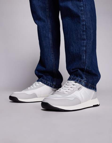 BOSS Black – Titanium Runn – Sneaker in Weiß - view 1
