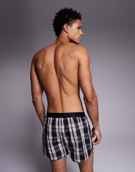BOSS Bodywear 2 pack boxer shorts in black and design print , 3 of 3