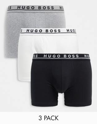 BOSS Bodywear 3 Pack Boxer Briefs In Multi | ASOS