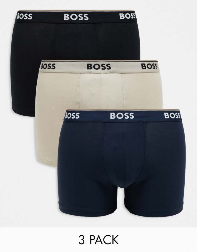 BOSS Bodywear - 3 pack power boxer in multi